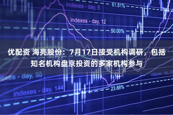 优配资 海亮股份：7月17日接受机构调研，包括知名机构盘京投资的多家机构参与